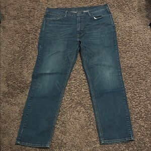 Levi's Dark Blue Straight Jeans
